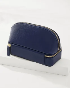 Tommy Bahama Abby Pineapple Travel Organizer Navy Sale