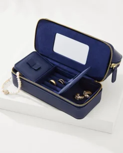 Tommy Bahama Abby Pineapple Travel Organizer Navy Sale