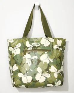 Tommy Bahama Aloha Collection Ginger Camo Day Tripper Tote Scope/Olive Discount