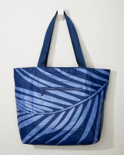 Tommy Bahama Aloha Collection Navy Shade Day Tripper Tote Current/Navy Outlet