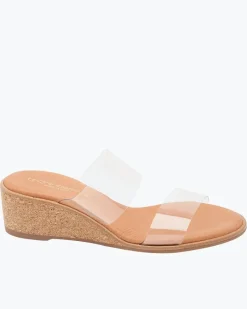 Tommy Bahama André Assous Gwenn Featherweights™ Wedges Clear Hot