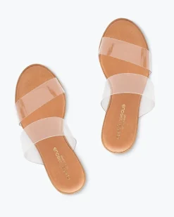 Tommy Bahama André Assous Gwenn Featherweights™ Wedges Clear Hot