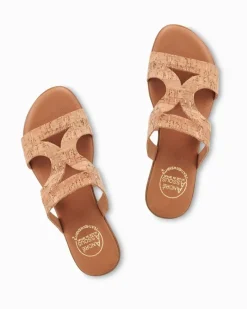 Tommy Bahama André Assous Nailea Cork Featherweights™ Sandals Natural