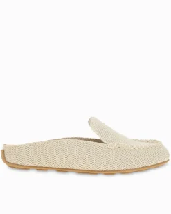 Tommy Bahama André Assous Nolah Crème Platino Knit Featherweights™ Mules Creme/Platino