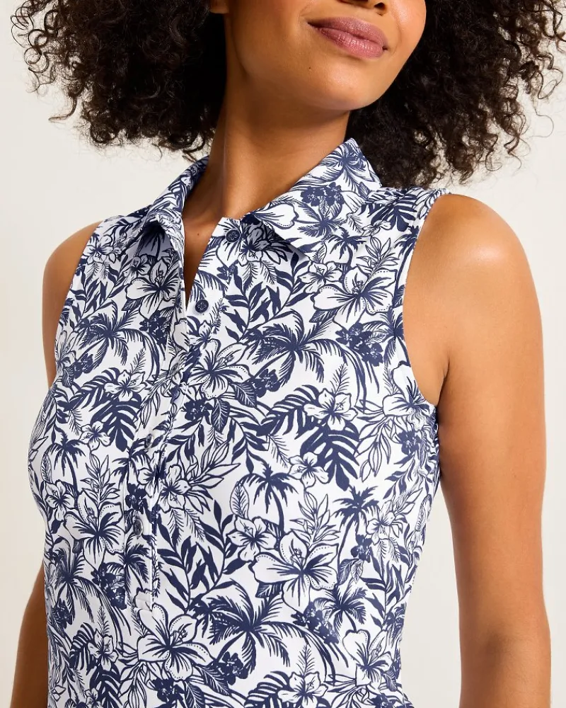 Tommy Bahama Aubrey Seaport Resort IslandZone® Polo Island Navy Sale