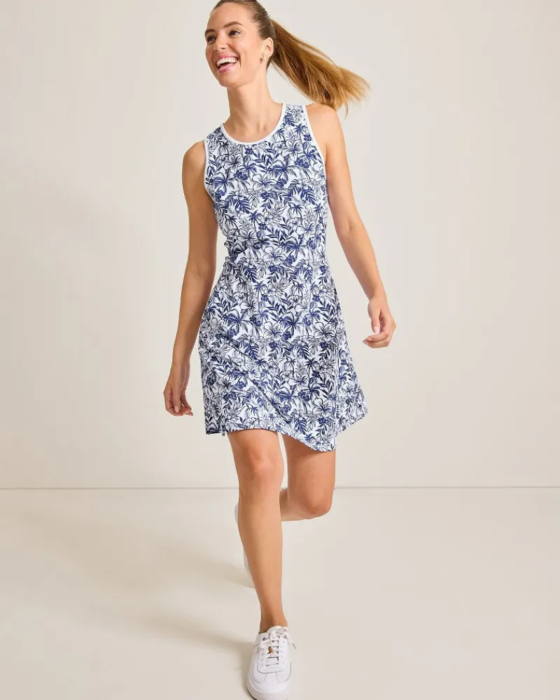 Tommy Bahama Aubrey Seaport Resort IslandZone® Dress Island Navy Discount