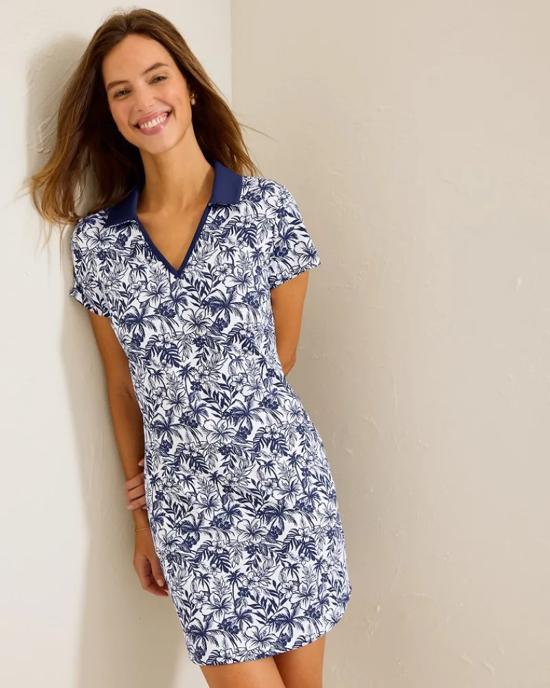 Tommy Bahama Aubrey Seaport Resort IslandZone® Dress Island Navy Online
