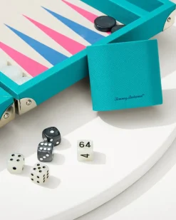 Tommy Bahama Backgammon Game Set Teal