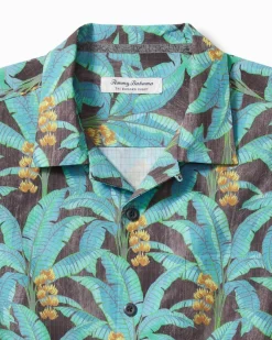 Tommy Bahama Bahama Coast Banana Grove IslandZone® Shirt After Dark