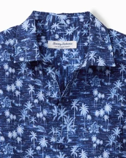 Tommy Bahama Bahama Coast Cabana Shores IslandZone® Shirt Island Navy Sale