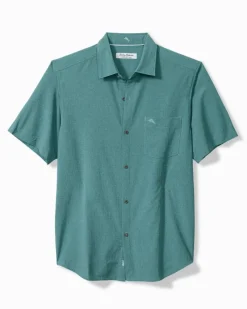 Tommy Bahama Bahama Coast Sandypoint IslandZone® Shirt Sea Jade Hot