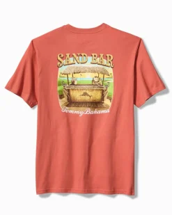 Tommy Bahama Bar for the Course Graphic T-Shirt Red Ginger