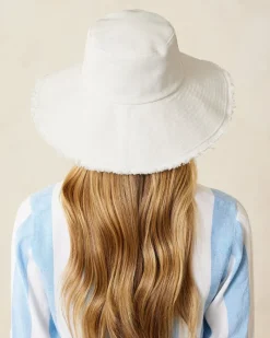 Tommy Bahama Bay Floppy Hat White Outlet