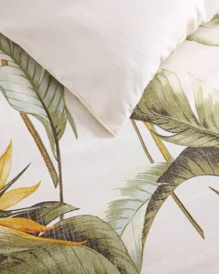 Tommy Bahama Birds of Paradise 5-Piece King Comforter Set Ivory Cream Online