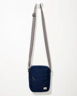 Tommy Bahama Bond Canvas Crossbody Deep Blue Clearance