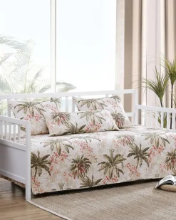 Tommy Bahama Bonny Cove 4-Piece Twin Quilt Daybed Cover Set Coconut Online