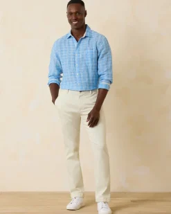 Tommy Bahama Boracay Flat-Front Chino Pants Bleached Sand Sale