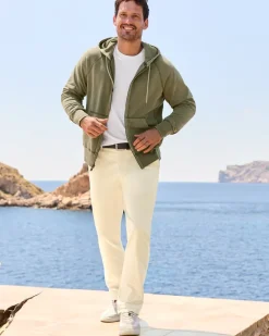 Tommy Bahama Boracay Flat-Front Chino Pants Bleached Sand Sale