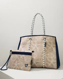 Tommy Bahama Botanical Neoprene Tote Starfish Best