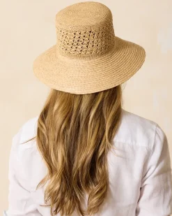 Tommy Bahama Braided Brim Sun Hat Natural Outlet