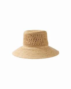 Tommy Bahama Braided Brim Sun Hat Natural Outlet