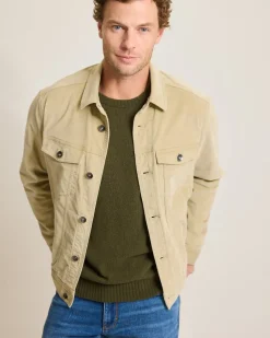 Tommy Bahama Canyon Cord Trucker Jacket Stone Khaki Hot