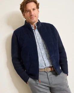 Tommy Bahama Canyon Hybrid Jacket Ocean Deep