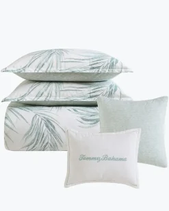 Tommy Bahama Canyon Palms 5-Piece King Comforter Set Green Clearance