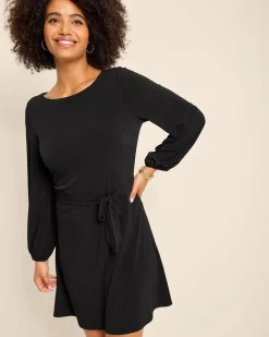 Tommy Bahama Carmela Long-Sleeve Dress Black Online