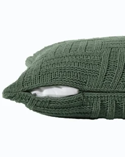 Tommy Bahama Chain Basket Decorative Pillow Green Online