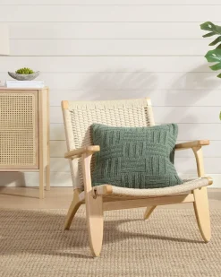 Tommy Bahama Chain Basket Decorative Pillow Green Online