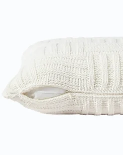 Tommy Bahama Chain Basket Decorative Pillow White Sands Sale