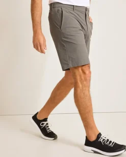 Tommy Bahama Chip Shot IslandZone® 9-Inch Shorts Fog Grey Clearance