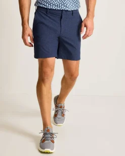 Tommy Bahama Chip Shot IslandZone® 7-Inch Shorts Ocean Deep Sale