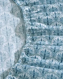 Tommy Bahama Coastal Batik 4-Piece King Sheet Set Blue Outlet