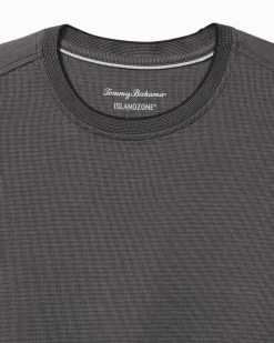 Tommy Bahama Coastal Crest IslandZone® Long-Sleeve T-Shirt Black Clearance