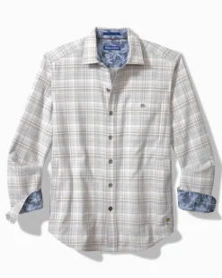 Tommy Bahama Coastal Vibes Shirt Jacket Summer Grey Clearance
