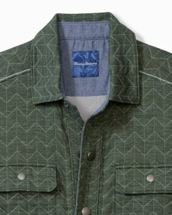 Tommy Bahama Cobble Hill CPO Shirt Jacket Juniper Online