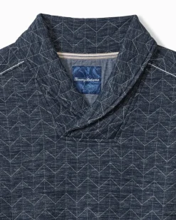 Tommy Bahama Cobble Hill Sweatshirt Ocean Deep Hot