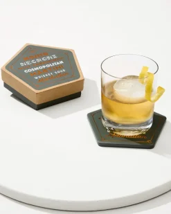 Tommy Bahama Cocktail Coasters—Set of 4 Multicolor Discount