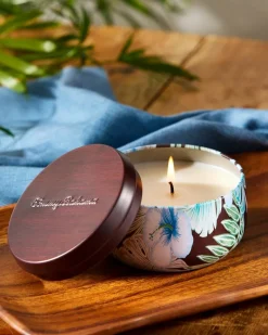 Tommy Bahama Travel Candle Tin Coconut Oasis