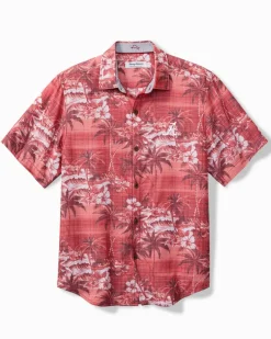 Tommy Bahama Collegiate Coconut Point Isla Palmetta IslandZone® Camp Shirt alabama Discount