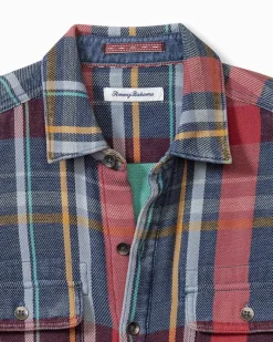 Tommy Bahama Copper Canyon Shirt Jacket Norse Blue Best