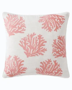 Tommy Bahama Island Decorative Pillow Coral Sale