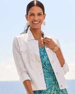 Tommy Bahama Coral Isles Statement Drop Earrings Gold Sale