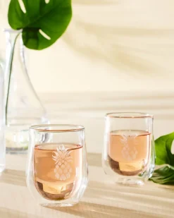 Tommy Bahama Corkcicle® Stemless Wine Glass - Set of 2 Clear