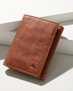 Tommy Bahama Crunch Trifold Wallet Tan Best