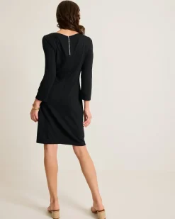Tommy Bahama Darcy 3/4-Sleeve Dress Black Sale