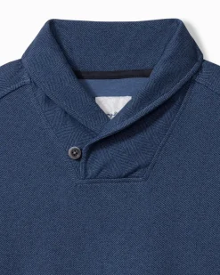 Tommy Bahama Deer Harbor Pullover Ocean Deep Discount