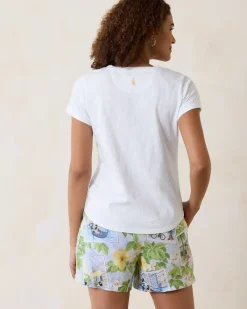 Tommy Bahama Disney Take the Scenic Route Lux T-Shirt White Best